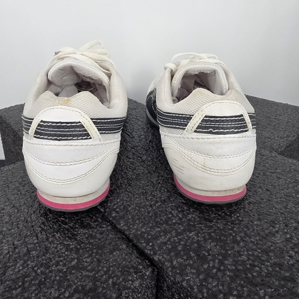 Puma Women's 8.5 Golf Shoes Spikeless White Black Pink 183908-02 Sneakers - Picture 6 of 8